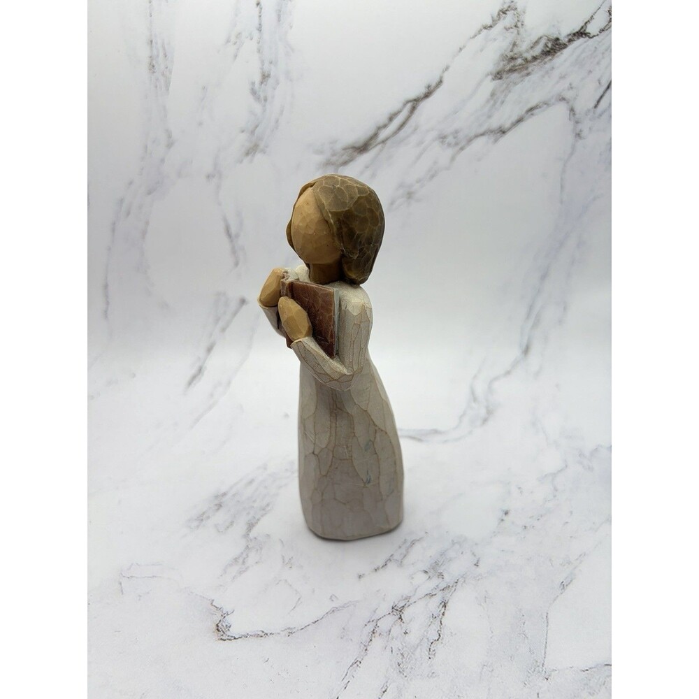 Willow Tree Love of Learning Figurine Demdaco 2005 Susan Lordi Collectible NoBox - Picture 2 of 5